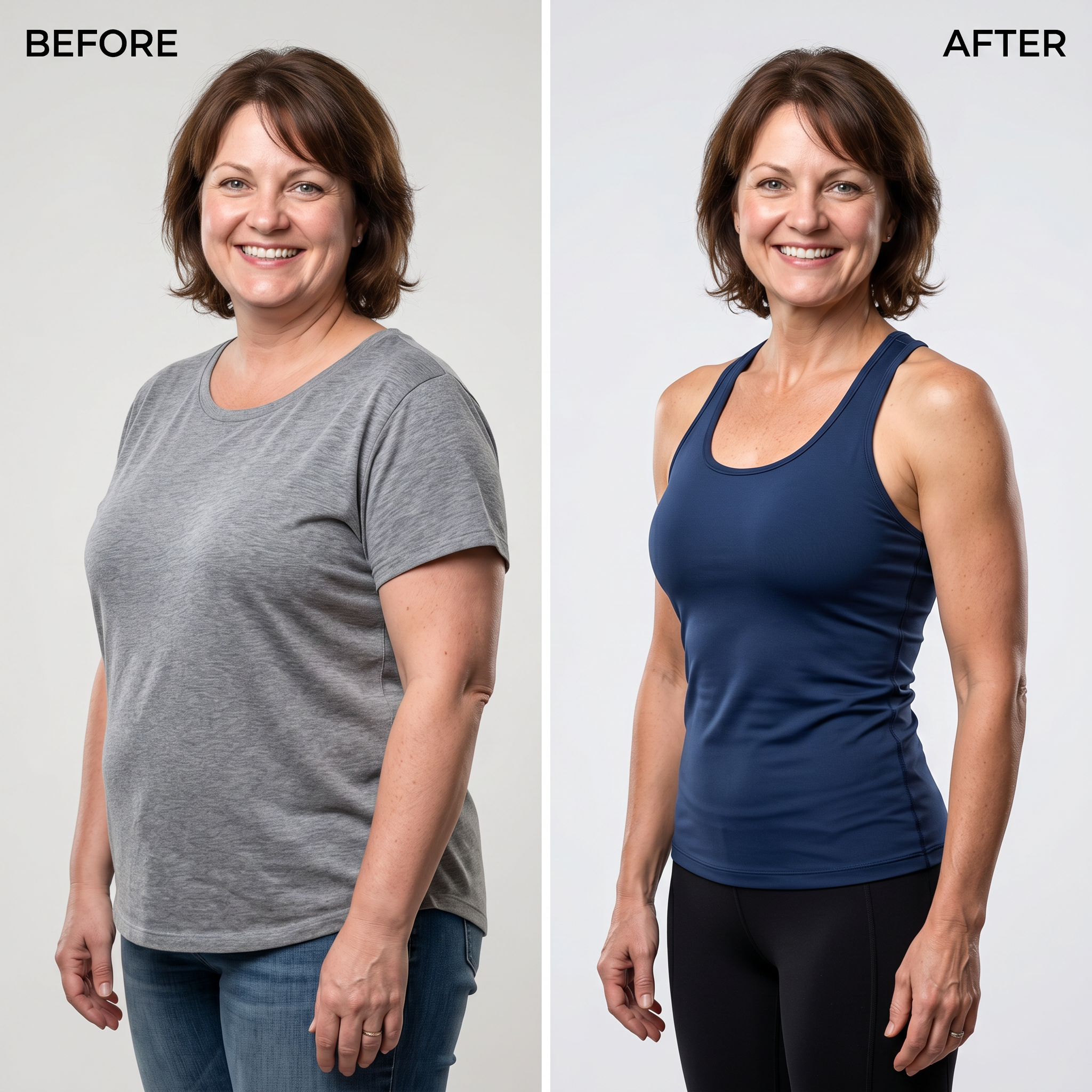 Camila R. — antes e depois