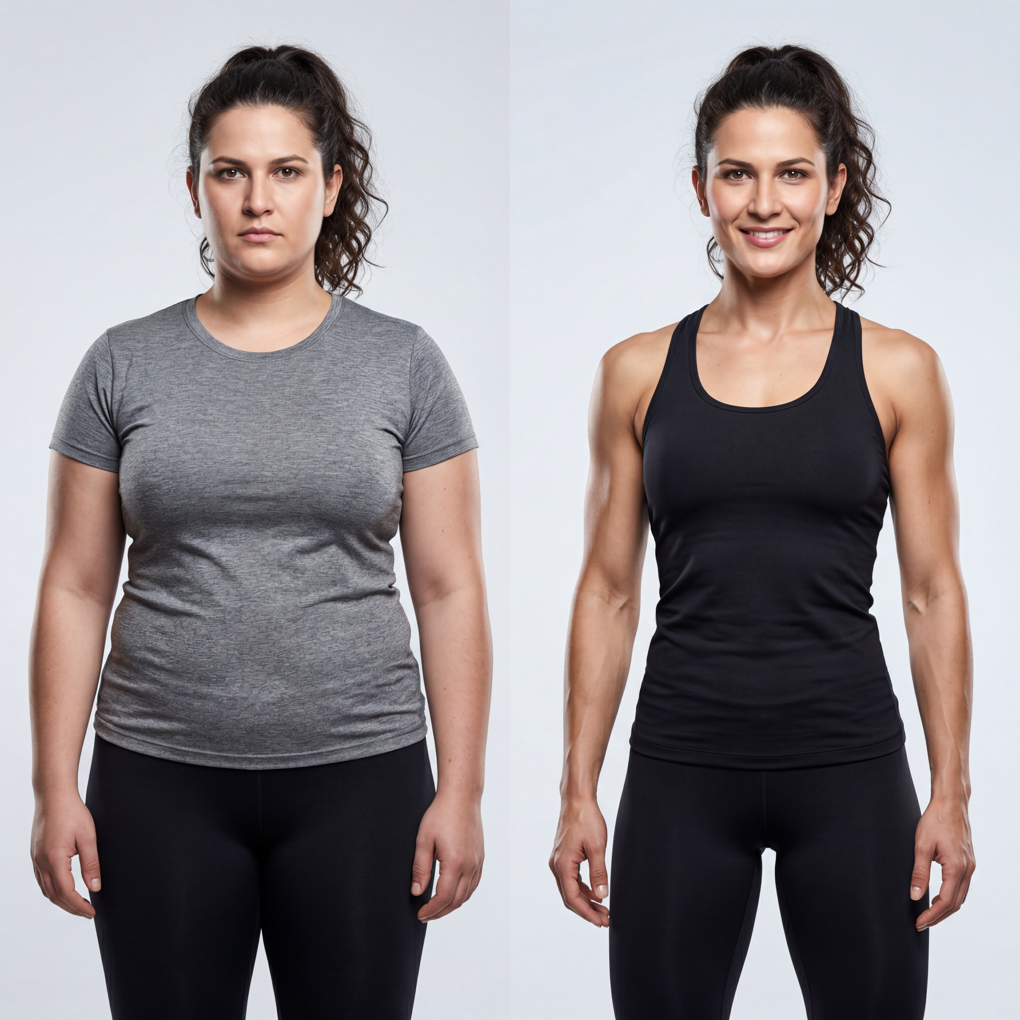 Julia P. — antes e depois
